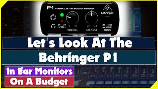 In Ear Monitors On A Budget - Behringer Powerplay P1 - IEMs