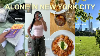 A WEEK IN MY LIFE AS A 21 YEAR OLD *ALONE IN NEW YORK* 🌷 solo dates, reading & lots of food