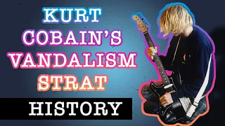 Kurt Cobain Vandalism Strat History | Guitars of the Gods