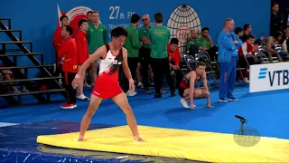 KUSAGAYA Takeshi (JPN) M - 2019 Trampoline Worlds, Tokyo (JPN) - Qualification Tumbling R2