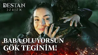 Akkız, Batuga'ya bebek müjdesini veriyor! - Destan 28. Bölüm (FİNAL)