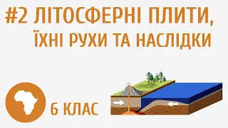 Літосферні плити, їх рухи та наслідки #2