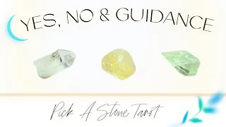 YES, NO & GUIDANCE 🍄🍄 Timeless Pick A Stone Tarot