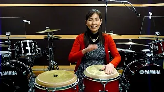 Conga Solo With Salsa Piano　Aiko Okamoto