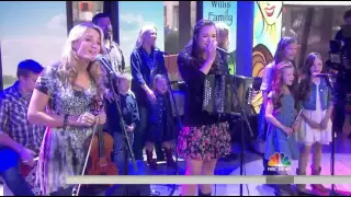 The Willis Family performs song Heaven on Today's Show May 5th 2015