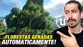 Gerando florestas 3D AUTOMATICAMENTE com Unreal Engine 5 - PCG Procedural Content Generation