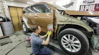 KIA Sorento Prime, от рихтовки до грунтовки!