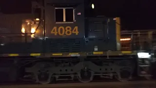 CSX I157 With A SD40-3 at West Trenton, NJ