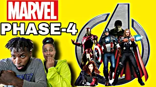 Marvel studios phase 4 trailer *Couples Reaction