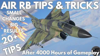 TOP AIR RB Tips & Tricks - War Thunder (BEGINNERS GUIDE, More Than 20 Tips)