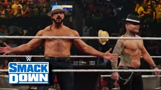 WWE SmackDown 12/3/2021 - Drew Mcintyre & Jeff Hardy Beat Up Happy Corbin & Madcap Moss!