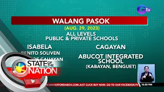 Walang Pasok (AUGUST 29, 2023) | SONA