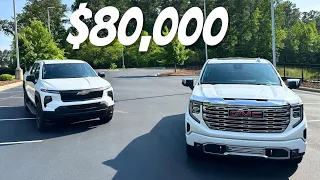 2024 Chevrolet Silverado EV VS 2024 GMC Sierra Denali - Which $80,000 Truck Should You Buy?