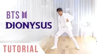 BTS - ‘Dionysus’ Dance Tutorial (Explanation + Mirrored) | Ellen and Brian