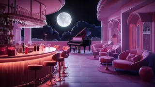 Moonlit Lofi Jazz: Stylish Piano Bar Vibes for Relaxing Sleep｜スタイリッシュなピアノバーのリラックスBGM