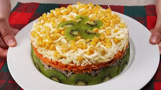 Новый САЛАТ на НОВЫЙ ГОД 2023! Серьезный конкурент всем! ТАК ВКУСНО, нет слов! 100% будете готовить!