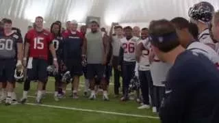 Carli Lloyd vs. Vince Wilfork - 2015 Hard Knocks: Houston Texans Episode 5