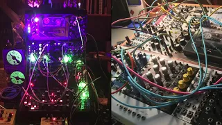 Internet Feedback Loops with @SimonHutchinson Using Joranalogue Compare 2, Eurorack and Zoom