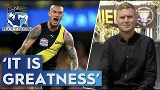 Reacting to Dusty's record-breaking Grand Final performance - Sunday Footy Show | Footy on Nine