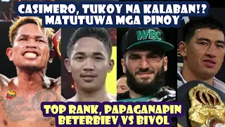 Casimero, Tukoy Na Kalaban!? / Matutuwa Mga Pinoy / Top Rank, Papaganapin Ang Beterbiev Vs Bivol