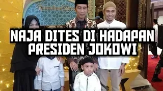 NAJA DITES DI HADAPAN PRESIDEN JOKOWI OLEH KETUA KADIN