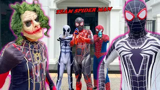 TEAM SPIDER MAN vs BAD GUY TEAM | SPECIAL LIVE ACTION STORY 1 - VENOM Is Not GOOD - Fun FLife TV