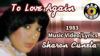 To Love Again (1983) "Music Video/Lyrics" - SHARON CUNETA