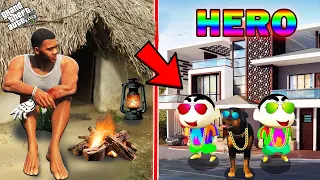 Franklin Poor Life To Rich Life And Shinchan,pinchan Earn $1000,000,000 in gta 5