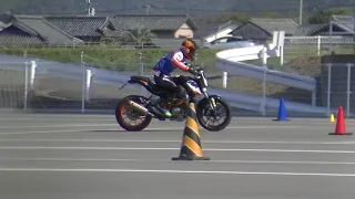 2020118 B8 パイセン選手 DUKE390 h1 TRY GYMKHANA CUP最終戦