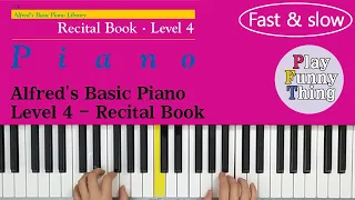 Amazing Grace (p.14) - Alfred's Basic Piano Level 4 - Recital Book