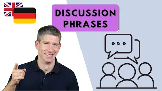 Meine top "discussion phrases" Englisch - besser diskutieren lernen!