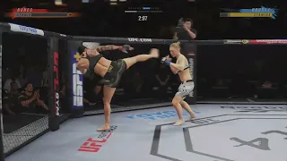 UFC 4 Amanda Nunes vs Ronda Rousey