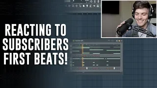 REACTING TO YOUR FIRST BEATS