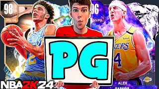 RANKING THE TOP 10 POINT GUARDS IN NBA 2K24 MyTEAM!