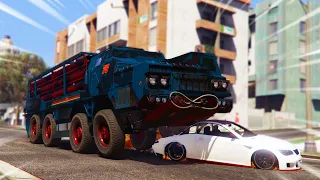 This Vehicle EATS Cars! | GTA 5 THUG LIFE #455