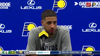 Tyrese Haliburton: Pacers, Celtics overtime battle was 'high-level basketball'