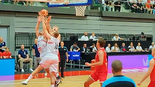 Basketball. Österreich gegen Norwegen 85:66