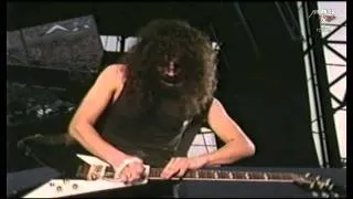 Metallica - RARE VIDEO - Kirk Solo -  Milton Keynes UK 1993