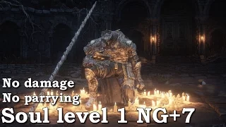 Almost Perfect SL1 NG+7 Champion Gundyr Kill (No parrying)