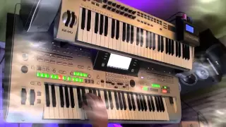 JM Jarre Oxygene 2 - remix on tyros 3