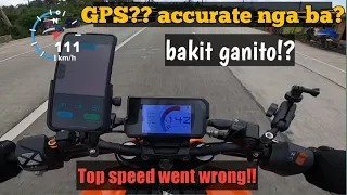 TOP SPEED | DUKE390 | using gps