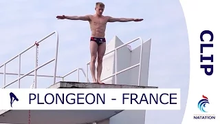 Attention au vertige : L'équipe de France de Plongeon - CLIP