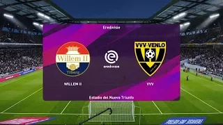 PES 2020 | Willem II vs VVV Venlo - Netherlands Eredivisie | 21 September 2019 | Full Gameplay HD