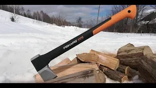 ОБЗОР #FISKARS X17. УНИВЕРСАЛЬНЫЙ ТОПОР. | НАЕДИНЕ С ПРИРОДОЙ