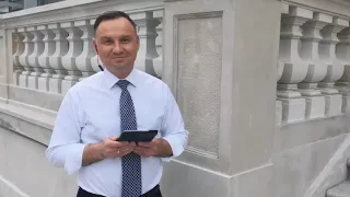 ANDRZEJ DUDA PRESIDENT OF POLAND RAPS