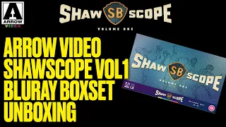 Arrow Video - Shawscope Volume 1 Bluray Boxset - UNBOXING - Shaw Brothers