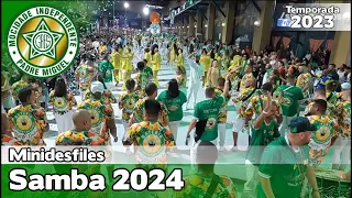 Mocidade 2024 ao vivo | Minidesfile na Cidade do Samba #MD24