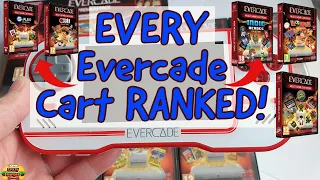 EVERY Evercade Cart RANKED!  Which Evercade Collection is the BEST? Worst?!  All 19 current carts!