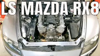 LS Swapping an RX8, Because I Can and why not? Here's How I Ls swap a Mazda Rx8 Video 1 | 500hp goal