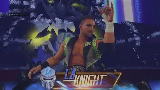 WWE 2K24 - AJ Styles vs LA Night